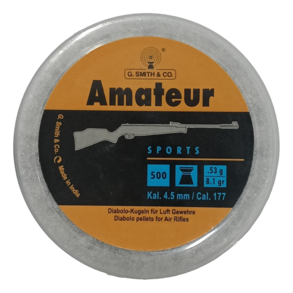 G Smith & Co Amateur Flat head Pellets 0.177