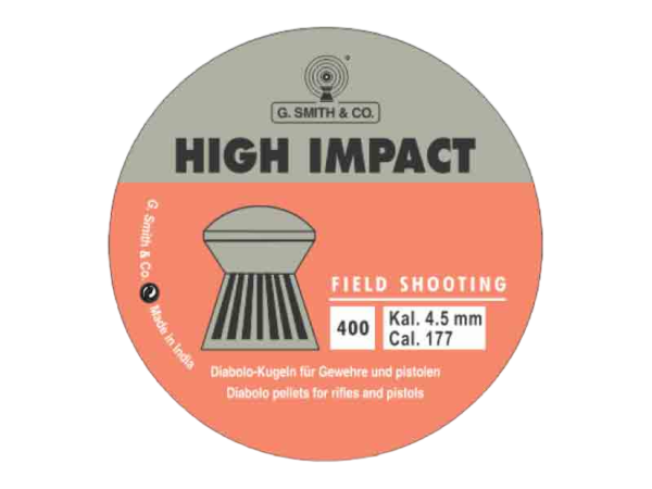 G Smith & Co. High Impact .177 Airgun Round Head Pellets